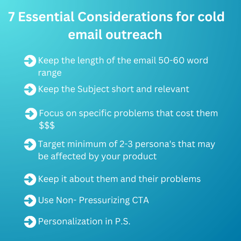 Cold Email Outreach